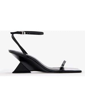 SCHUTZ SHOES Joanna Sculpt Sandals - White