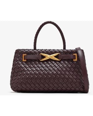 JW PEI Elora Woven Tote Bag - Purple
