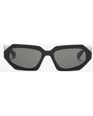 Bottega Veneta Classic Oval Sunglasses - Gray