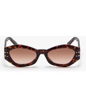 Dior Signature B1U Butterfly Sunglasses - Natural