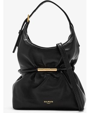 Balmain Sphynx Mini Bag - Black