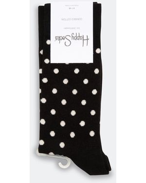 Happy Socks Dot Socks - Black