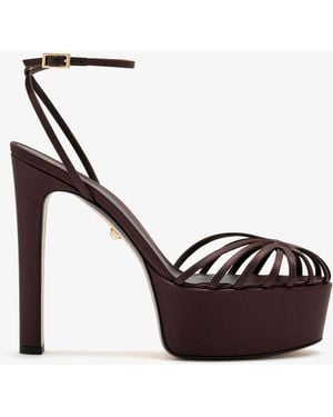 ALEVI Eva Platform Sandals - Black