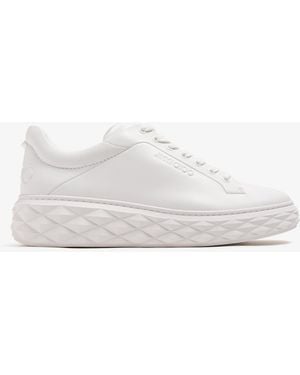 Jimmy Choo Diamond Maxi Sneakers - White