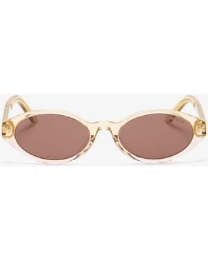 Dior Pacific R1I Oval Sunglasses - Pink