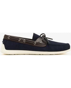 Ferragamo Bahia Boat Shoes - White
