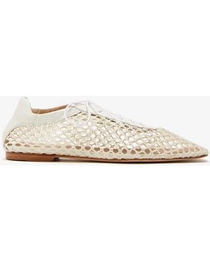 Andrea Gomez Antonia Oxford Shoes - White