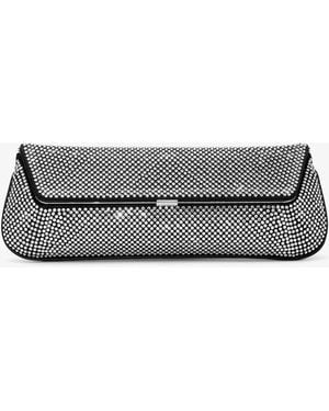 AMINA MUADDI Ami Clutch - Gray