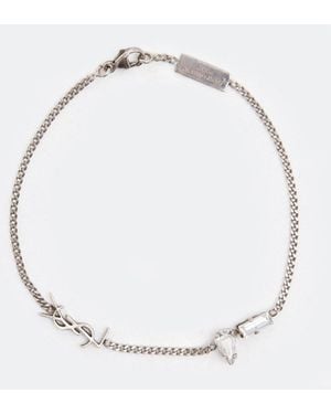 Saint Laurent Opyum Charm Bracelet - Metallic