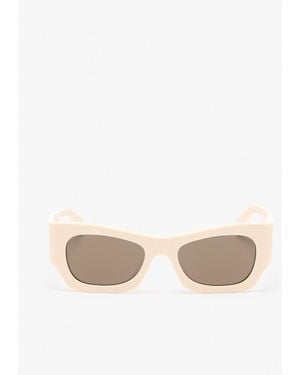 Celine 3 Dots Cat Eye Sunglasses - Natural