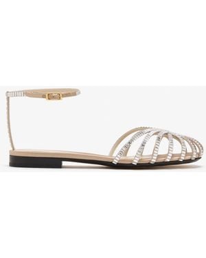 ALEVI Rebecca Flat Sandals - White