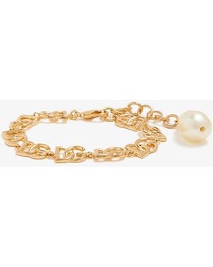 Dolce & Gabbana Dg Multi-Logo Bracelet - Natural