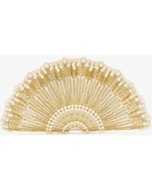 Vanina Rosée D'Epines Clutch - Natural