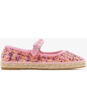 Luna Athena Mary Jane Espadrilles - Pink