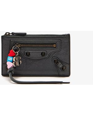 Balenciaga Le City Long Coin And Card Holder - White