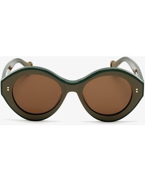 JW Anderson Bumper Sunglasses - Natural