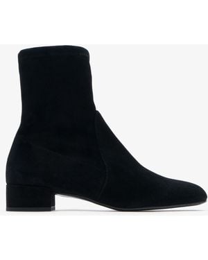 Stuart Weitzman Bacari 25 Booties - Black