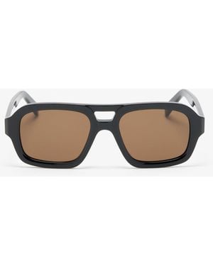 Celine 3 Dots Aviator Sunglasses - Black