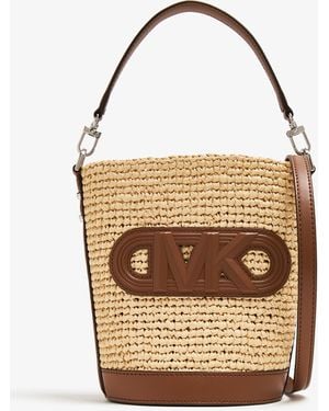 Michael Kors Townsend Crossbody Bucket Bag - White