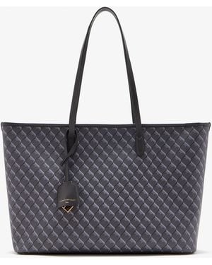 Tammy & Benjamin Monogram Gm Shopper Tote - Black