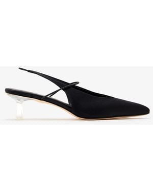 STUDIO AMELIA Mignon 50 Heel Pumps - White