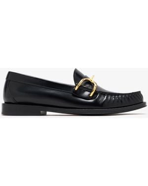 McQueen Wishbone Loafers - White