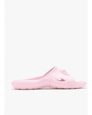 Versace Nettuno Rubber Slides - Pink
