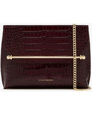 Strathberry Stylist Clutch - Purple