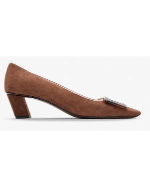 Roger Vivier Belle Vivier Pumps - Brown
