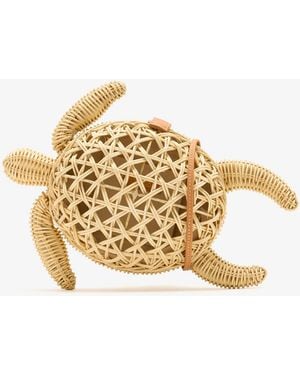 Poolside The Tortoise Tote Bag - Metallic
