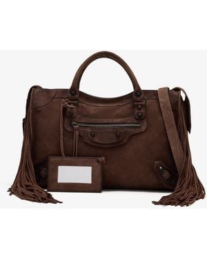 Balenciaga Le City Medium Bag - Brown