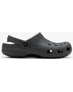 Crocs™ Classic Glitter Clogs - White