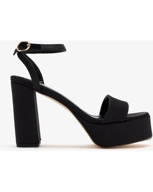 Andrea Gomez Becka Platform Sandals - Black