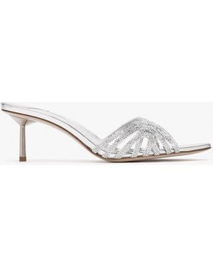 Le Silla Sandalo Embrace Mules - White