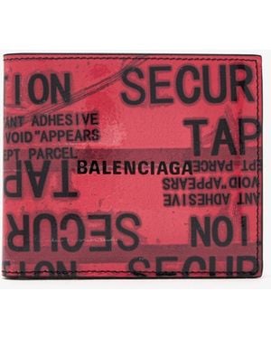 Balenciaga Wallets & Cardholders - Red
