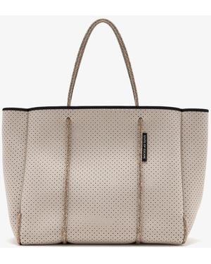 STATE OF ESCAPE Flying Solo Tote Bag - Natural