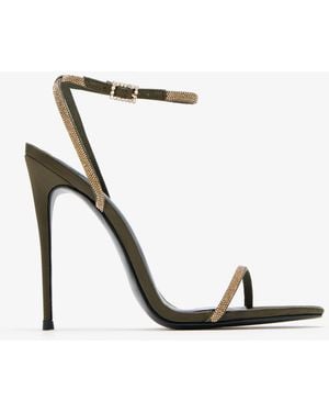 Femme LA Niche Diamonds Sandals - White