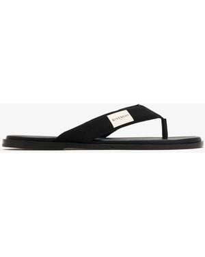 Givenchy Logo Sandals - White