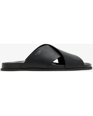 Jimmy Choo Sol Slide Sandals - Black