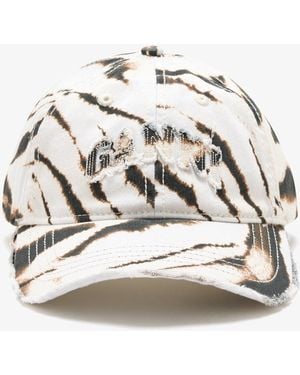 Ganni Baseball Cap - Gray