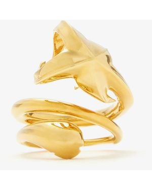 Bottega Veneta Drop Ring - Metallic
