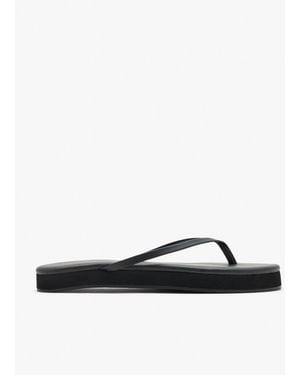 TKEES Lily Platform Sandals - White