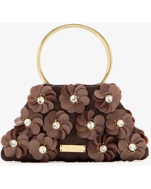 Vanina Eclat De Marguerites Bag - Brown
