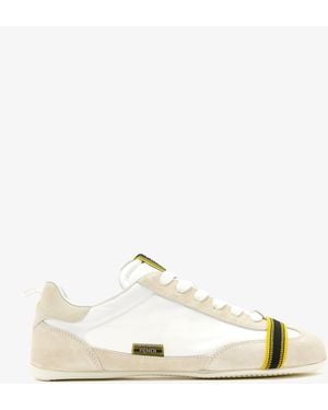 Fendi Wrap Sneakers - Natural
