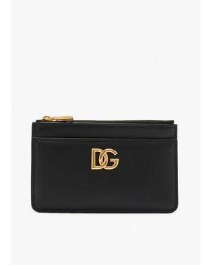 Dolce & Gabbana Dg Logo Cardholder - Black