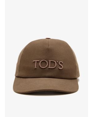 Tod's Logo Baseball Cap - Brown