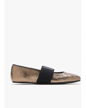 Givenchy Sliced Square Ballerinas - White