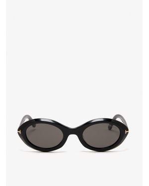 Tom Ford Round Sunglasses - Black