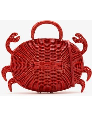 Poolside The July Crab Bag - Red
