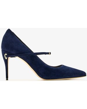 Jennifer Chamandi Lorenzo 85 Pumps - Blue